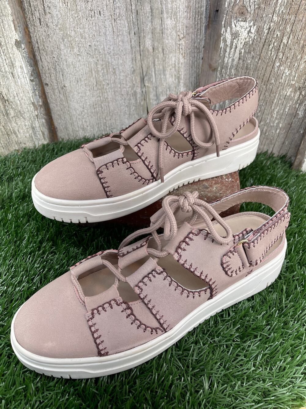 Free People Thirty Love Cutaway Sneaker Ember Pink Women's 9.5